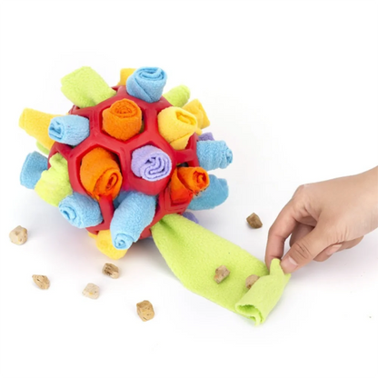 Snuffle Treat Game - Durable Dog Ball