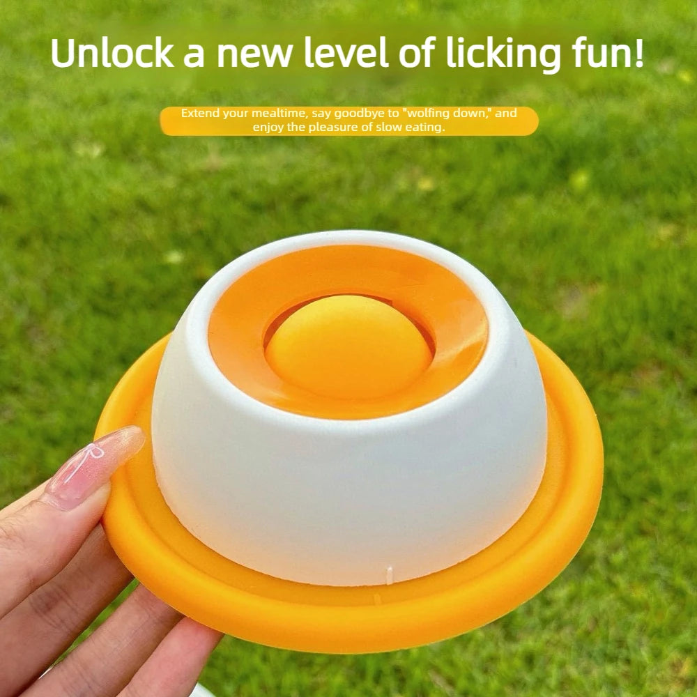 Interactive Slow Feeder Lick Bowl