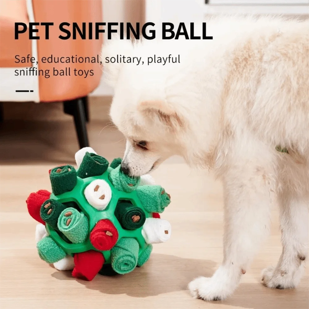 Snuffle Treat Game - Durable Dog Ball