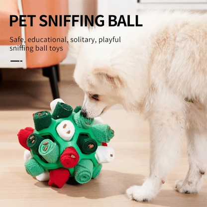 Snuffle Treat Game - Durable Dog Ball