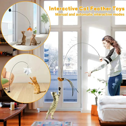 Simulated Bird Playmate - Cat Toy