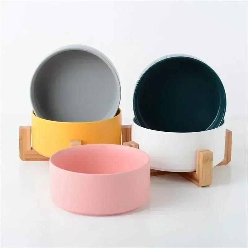 Elevated Ceramic Pet Bowl