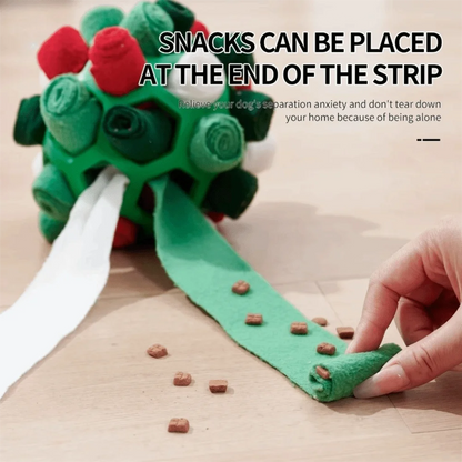 Snuffle Treat Game - Durable Dog Ball