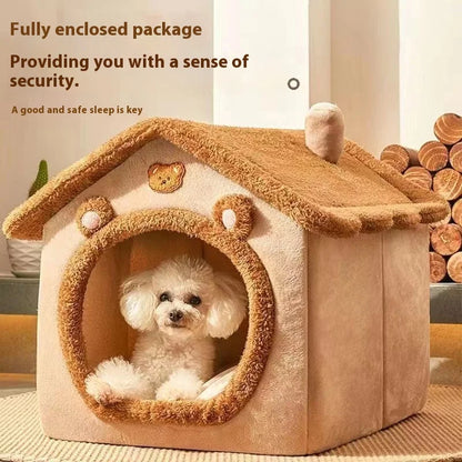HomePaw All-Season Indoor Dog House - multiple colour options and styles available