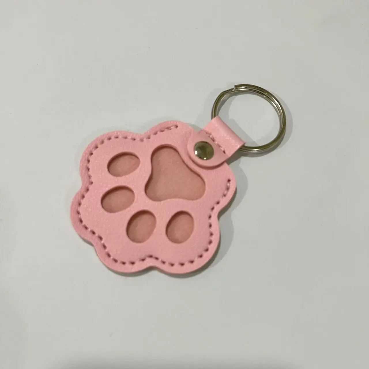 Pet Fur Keepsake Keychain - Leather Hair Locket