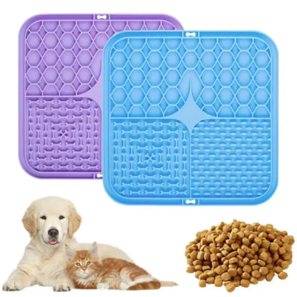 HomePaw Silicone Lick Mat Slow Feeder and Bath Distraction - silicone lick mat for dogs in the UK