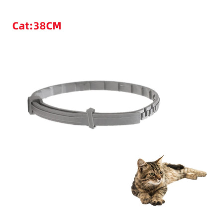 Natural tick and flea protection collar