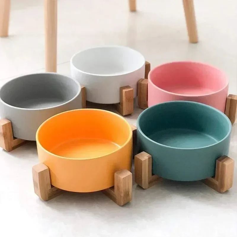 Elevated Ceramic Pet Bowl