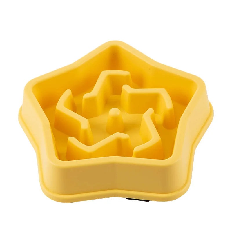 Star Slow Feeder Dog Bowl