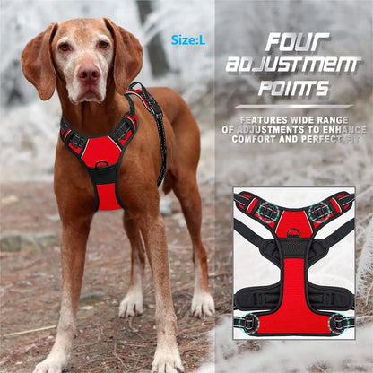 Reflective Front Clip Dog Harness