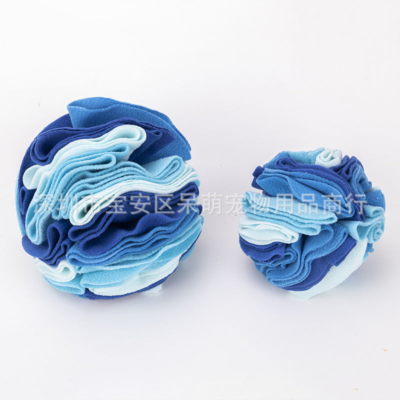 Upgraded Pet Snuffle Ball for Dogs and Snacks