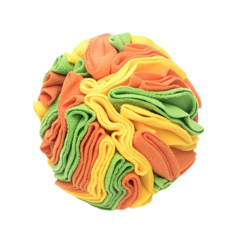 Upgraded Pet Snuffle Ball for Dogs and Snacks