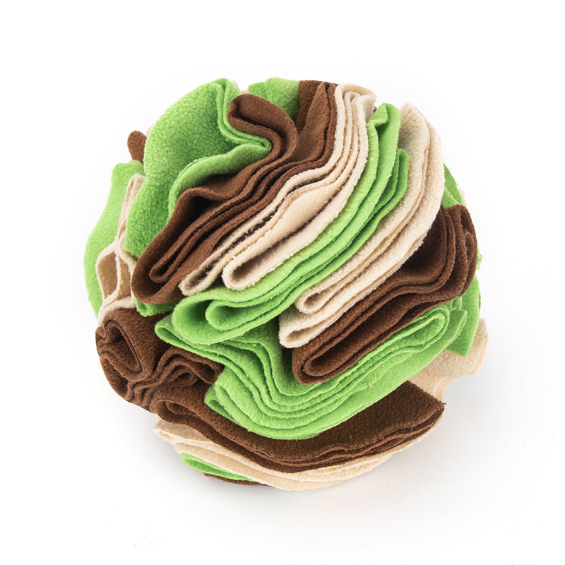 Upgraded Pet Snuffle Ball for Dogs and Snacks