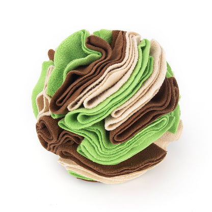 Upgraded Pet Snuffle Ball for Dogs and Snacks