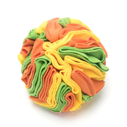 Upgraded Pet Snuffle Ball for Dogs and Snacks