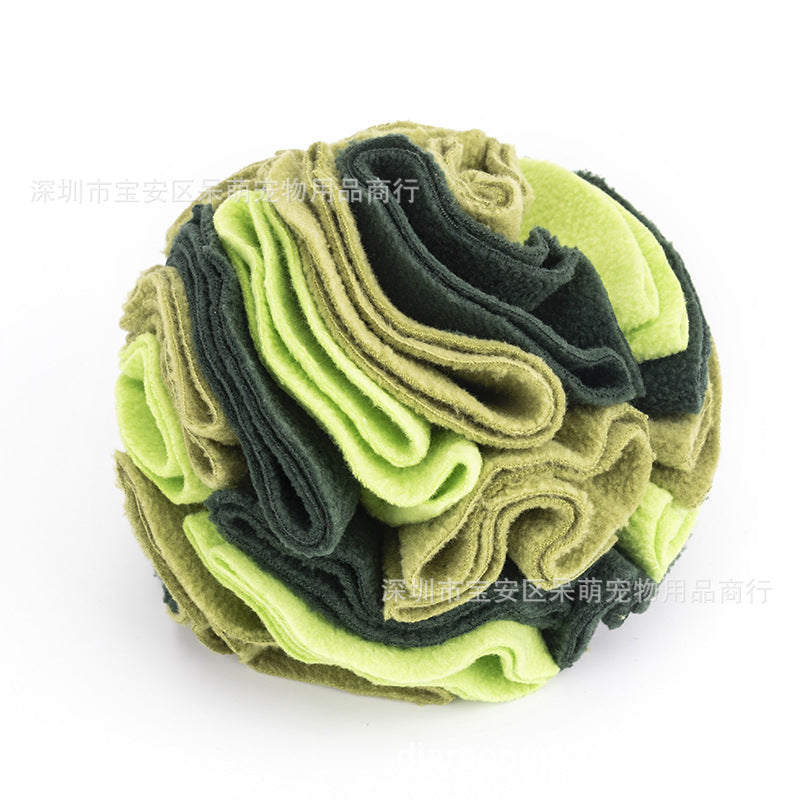 Upgraded Pet Snuffle Ball for Dogs and Snacks